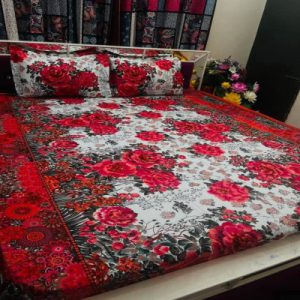 কোল কভার ছাড়া (টুয়েল কটন বেডশীট)
