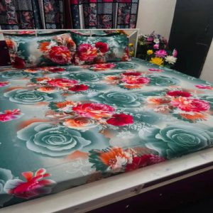 কোল কভার ছাড়া (টুয়েল কটন বেডশীট)