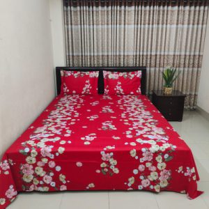 কোল কভার ছাড়া (টুয়েল কটন বেডশীট)