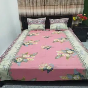 বাংলা কটন১০০% বেডশীট