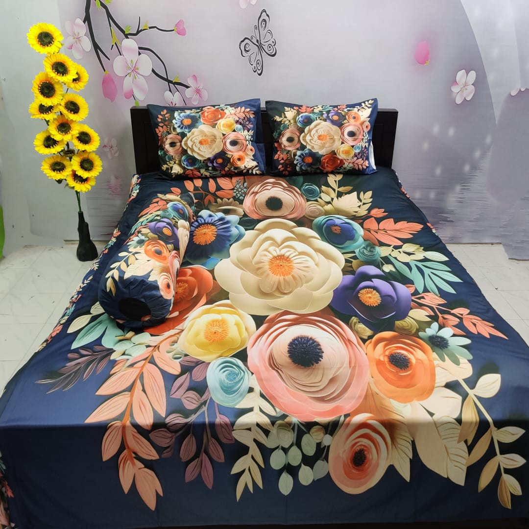 জাদুকরী ডিজাইনের 3D বেডশিট
