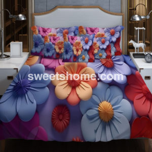 জাদুকরী ডিজাইনের 3D বেডশিট