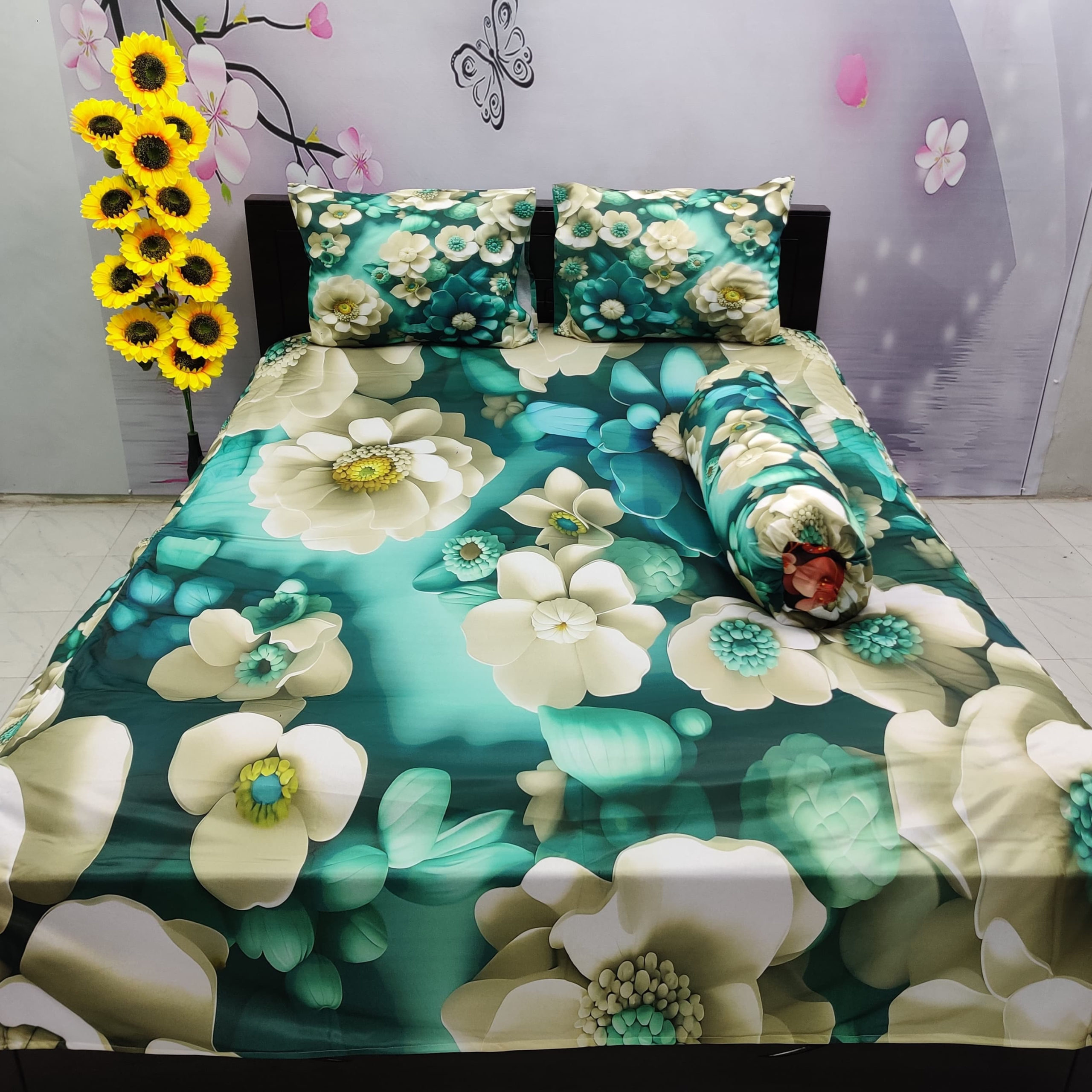 জাদুকরী ডিজাইনের 3D বেডশিট