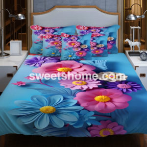 জাদুকরী ডিজাইনের 3D বেডশিট