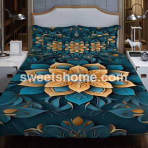 জাদুকরী ডিজাইনের 3D বেডশিট