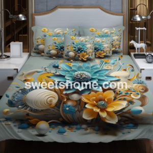 জাদুকরী ডিজাইনের 3D বেডশিট