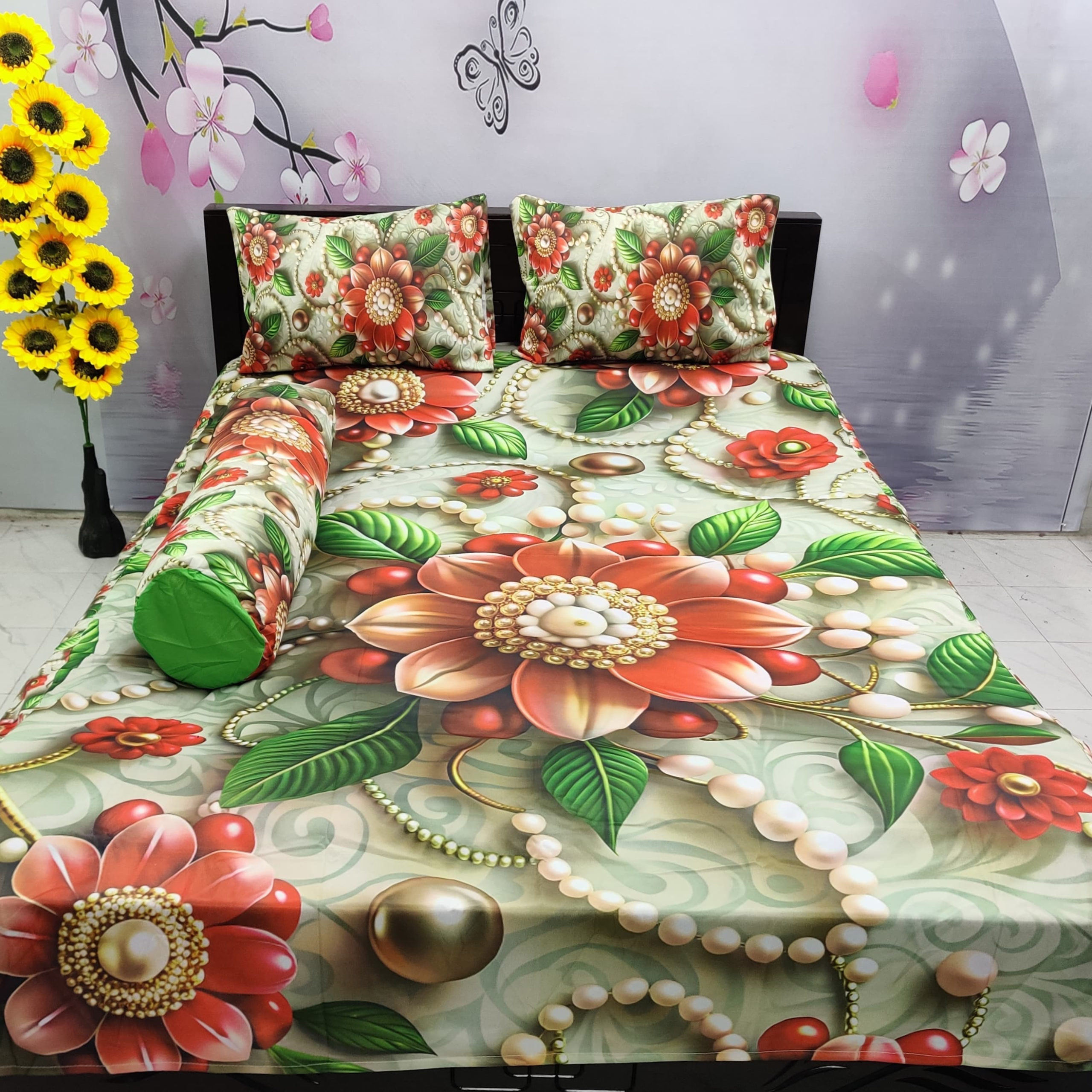 জাদুকরী ডিজাইনের 3D বেডশিট