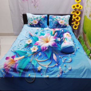 জাদুকরী ডিজাইনের 3D বেডশিট
