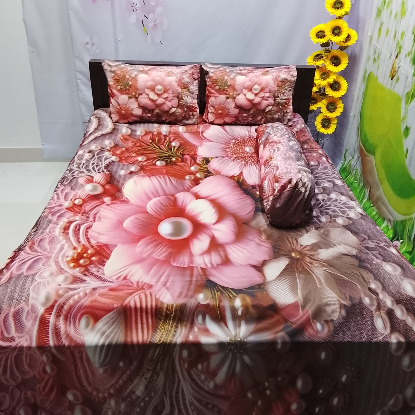 জাদুকরী ডিজাইনের 3D বেডশিট