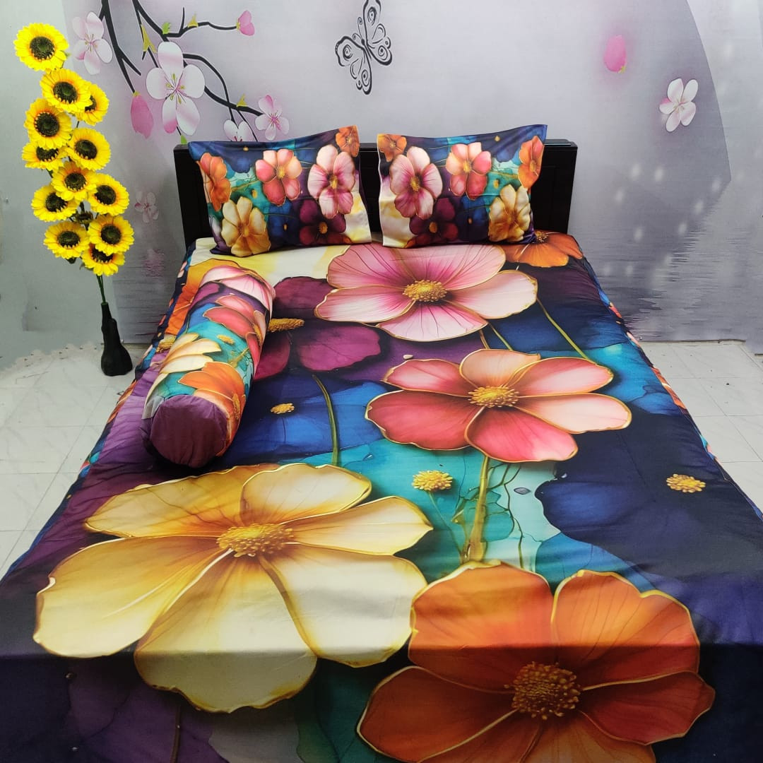 জাদুকরী ডিজাইনের 3D বেডশিট