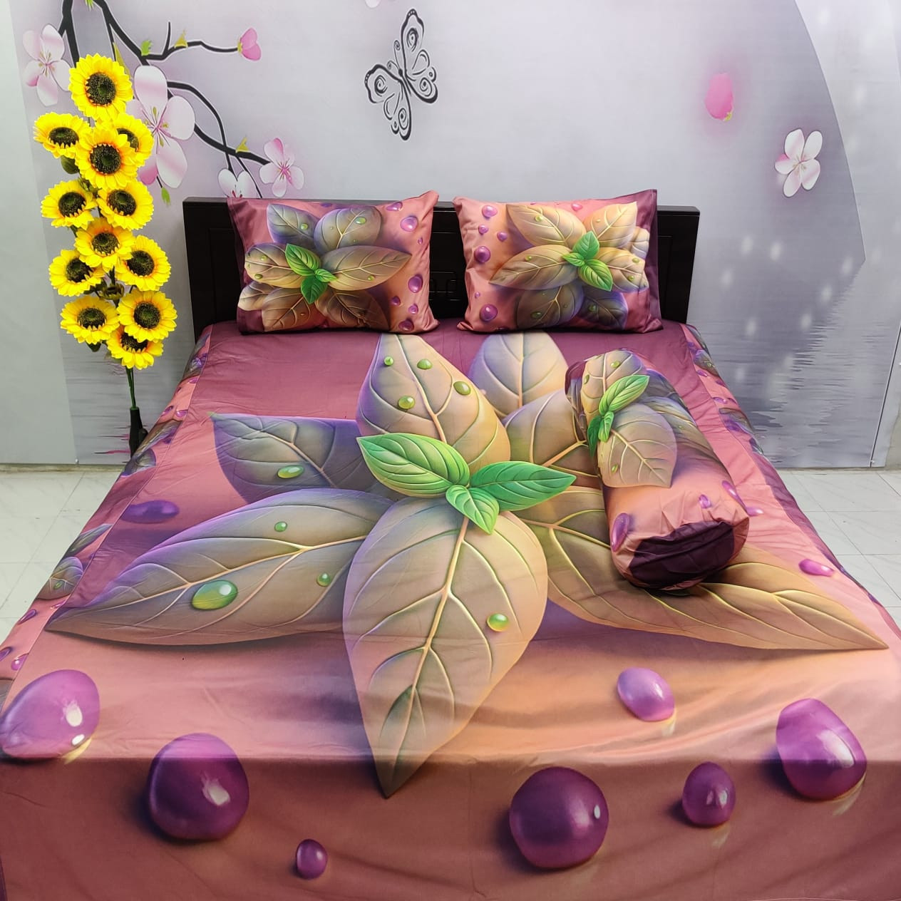 জাদুকরী ডিজাইনের 3D বেডশিট