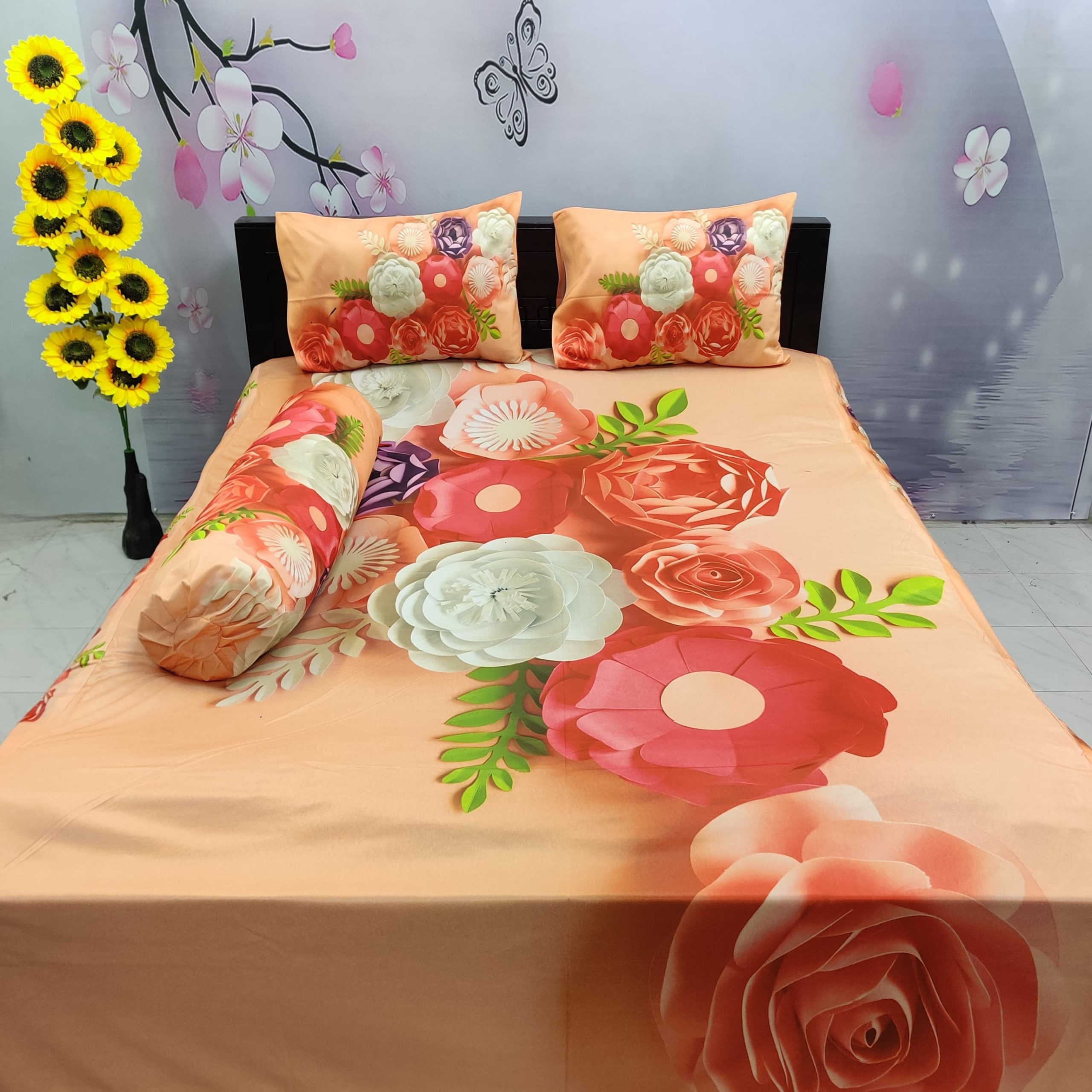 জাদুকরী ডিজাইনের 3D বেডশিট