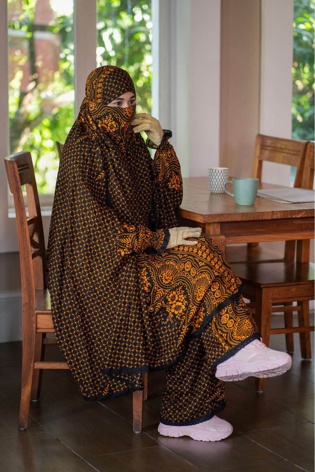 Khimar With Plazu