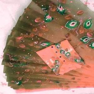 স্কিন প্রিন্ট শাড়ি ও পাঞ্জাবি